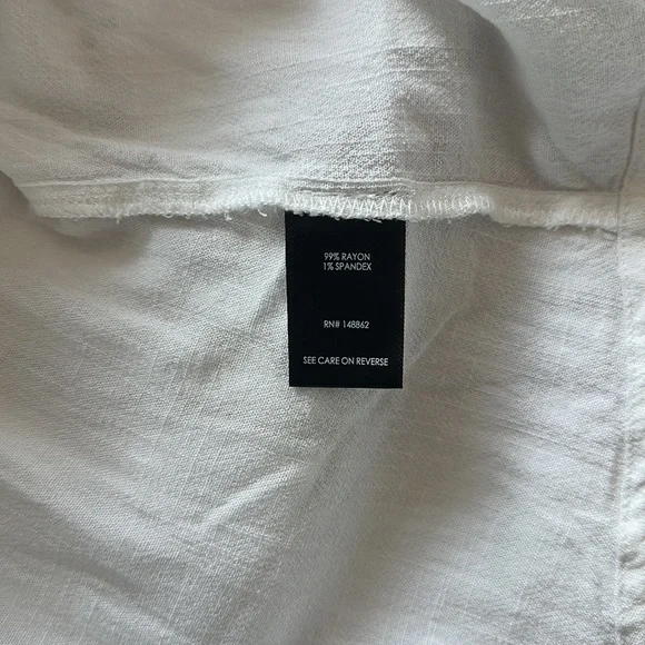 Torrid - White Linen Tank - Picture 8 of 8